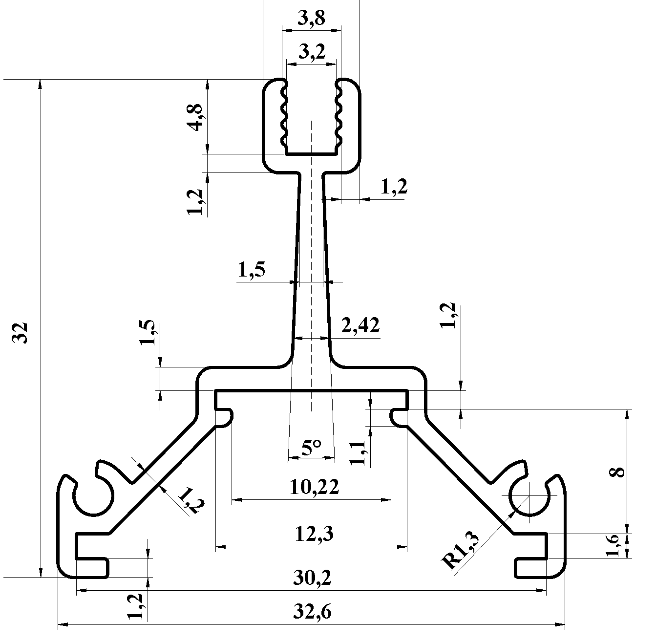 ЛИГРА - Корпус-радиатор для светодиодных светильников ABK007